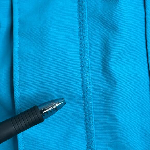 Lands End Squall Blue 3 in 1 Winter Parka Coat Hooded Waterproof Womens XL 18-20 - Picture 12 of 12